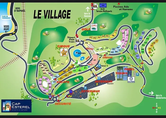 Апартаменты Cap Esterel Magnifique Vue 5 Pers Climatise